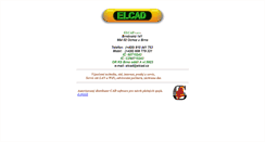 Desktop Screenshot of elcad.cz